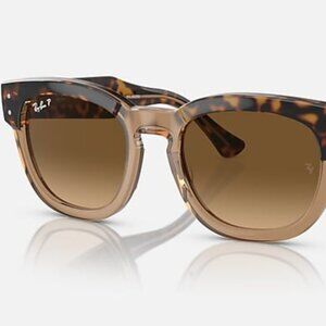 Ray-Ban Tortoise Shell Sunglasses with Brown Lenses